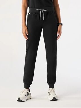 Figs Zamora Jogger Scrub Pants Black Size Medium Tall